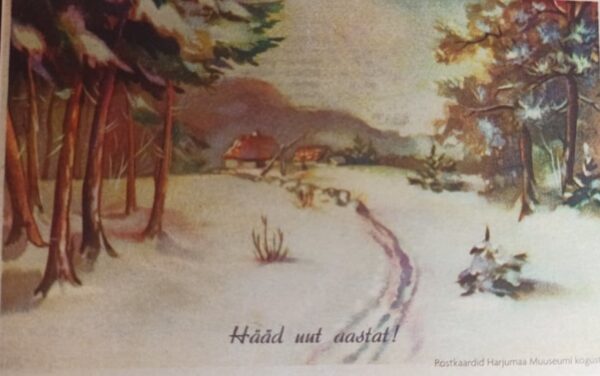 Postkaart "Hääd uut aastat!"