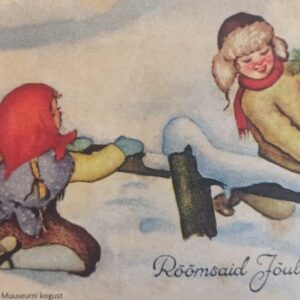 Postkaart "Rõõmsaid jõulupühi!"