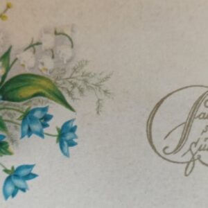 Väike postkaart "Parimaid soove sünnipäevaks!"