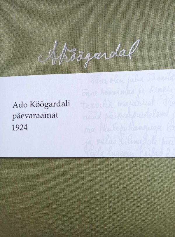 Ado Köögardali päevaraamat 1924